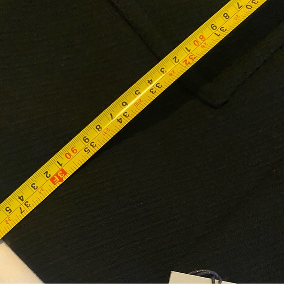 Cole Haan Woman’s Long Coat, Size 12, BLK, New, Never Worn, Tags Still On. - Picture 9 of 9